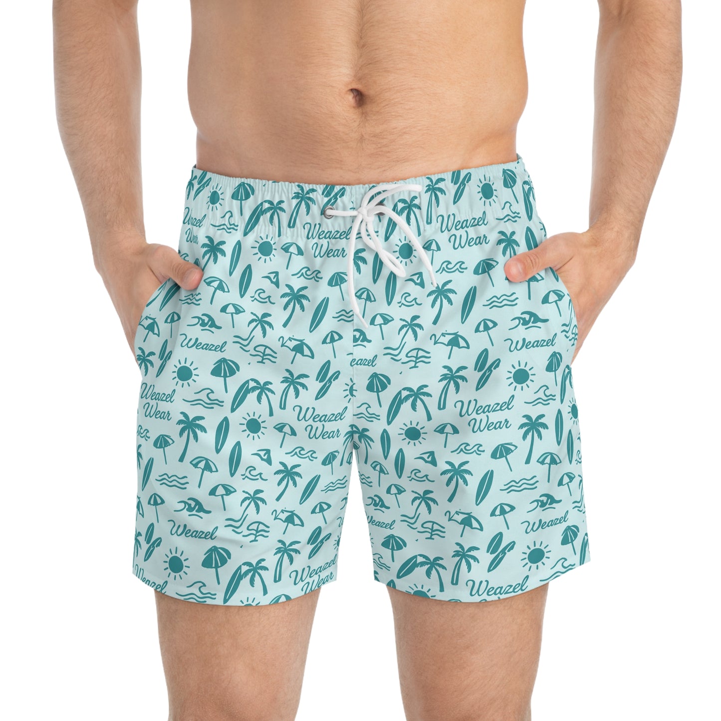Weazel Wear Men's Signature Swim Trunks
