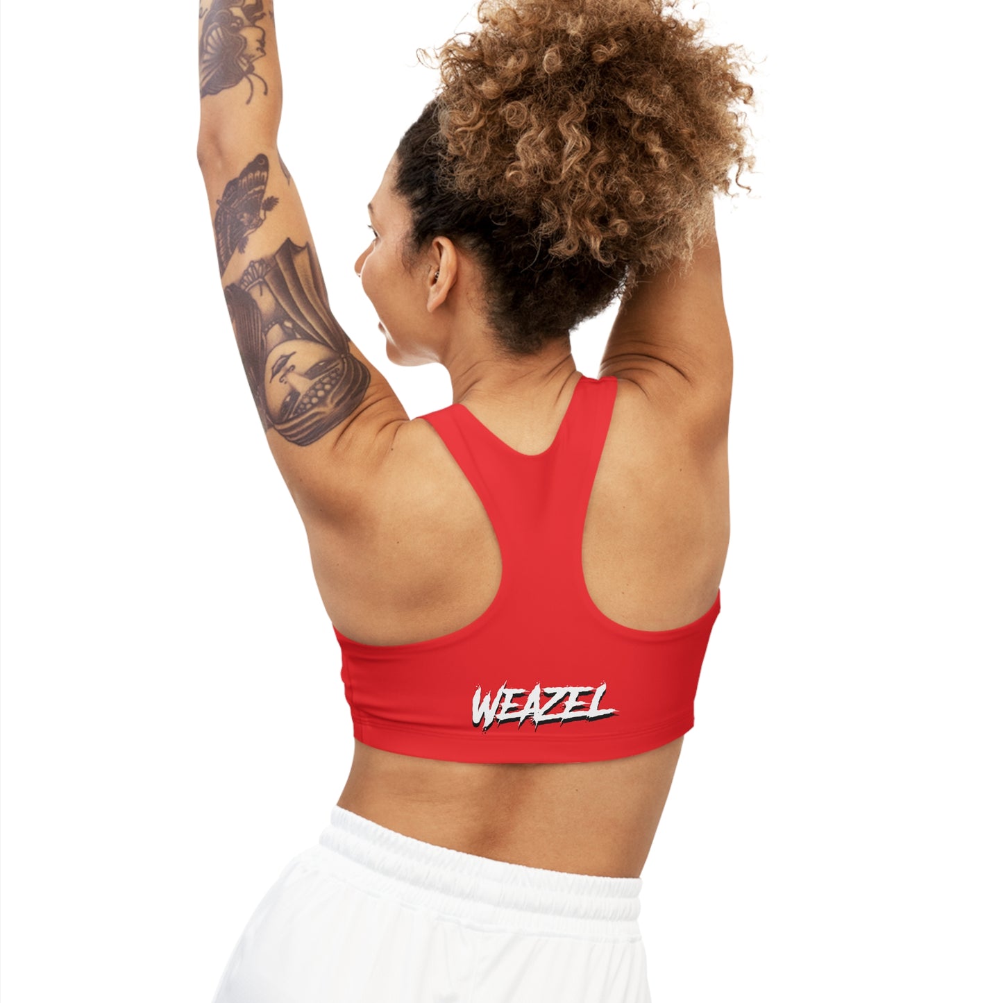 Seamless Sports Bra Red