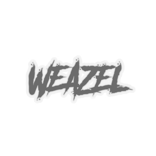 Weazel Black Sticker