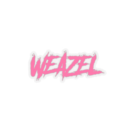 Weazel Pink Sticker