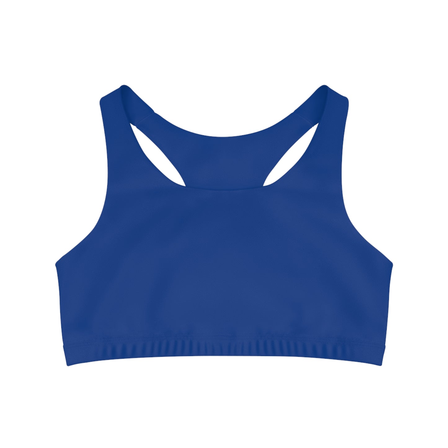 Seamless Sports Bra Blue