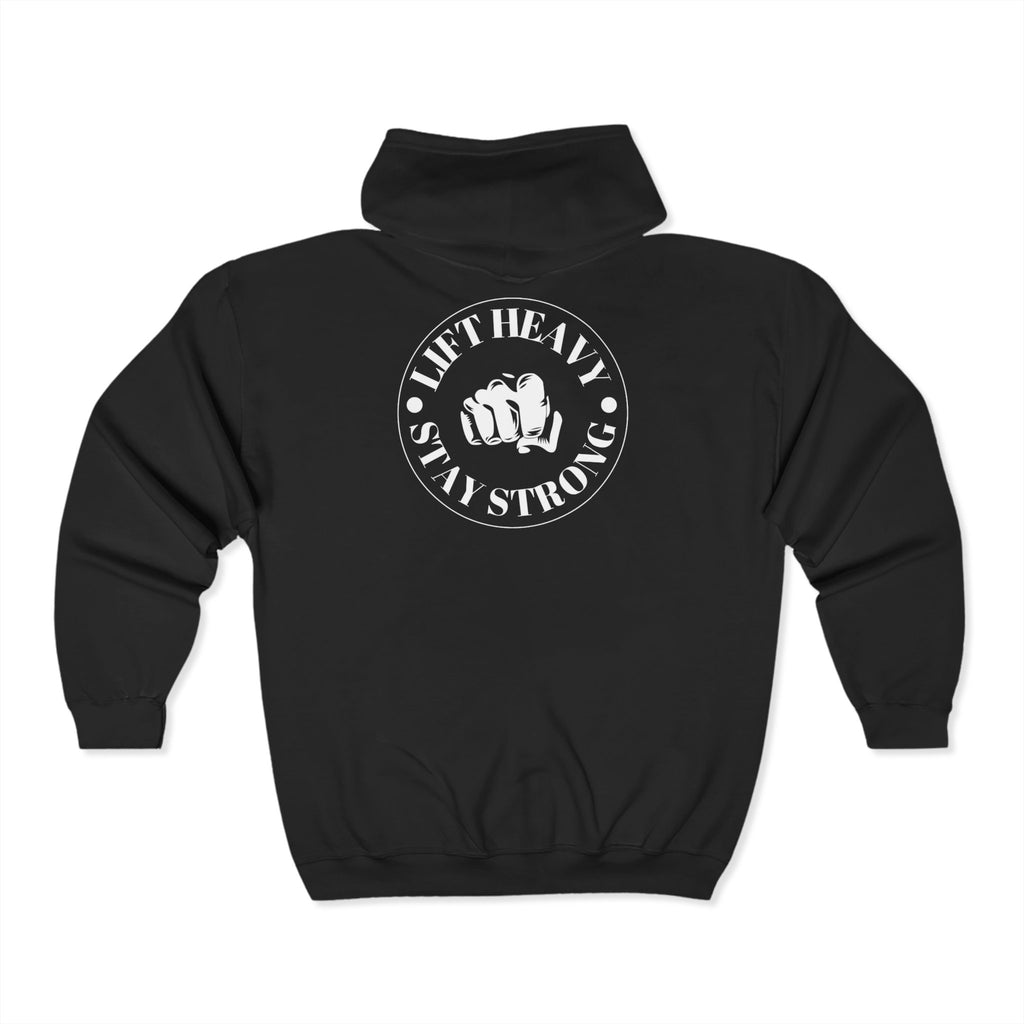 Lift Heavy Stay Strong Full Zip Hoodie