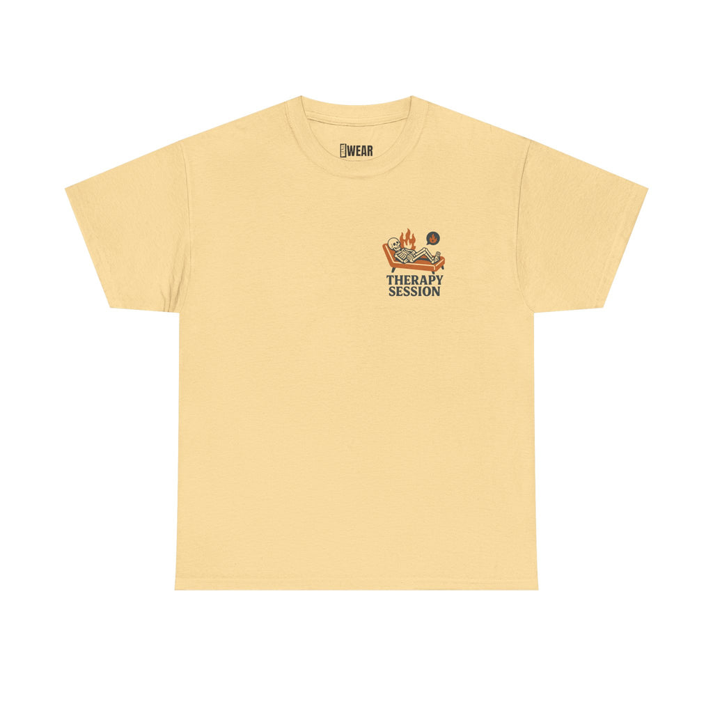 Therapy Session Tee – Facing the Fire