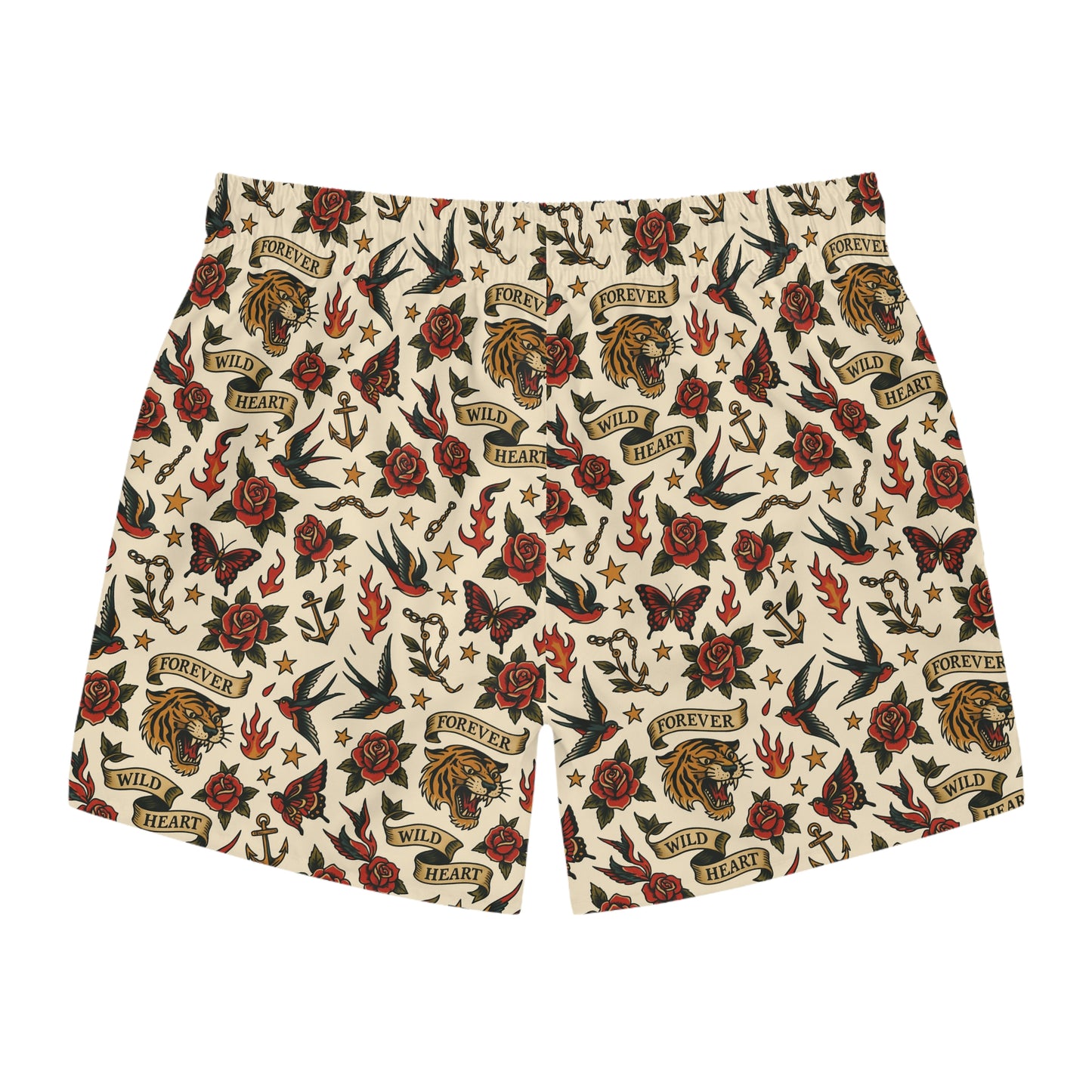 Ride or Die Tattoo Swim Trunks