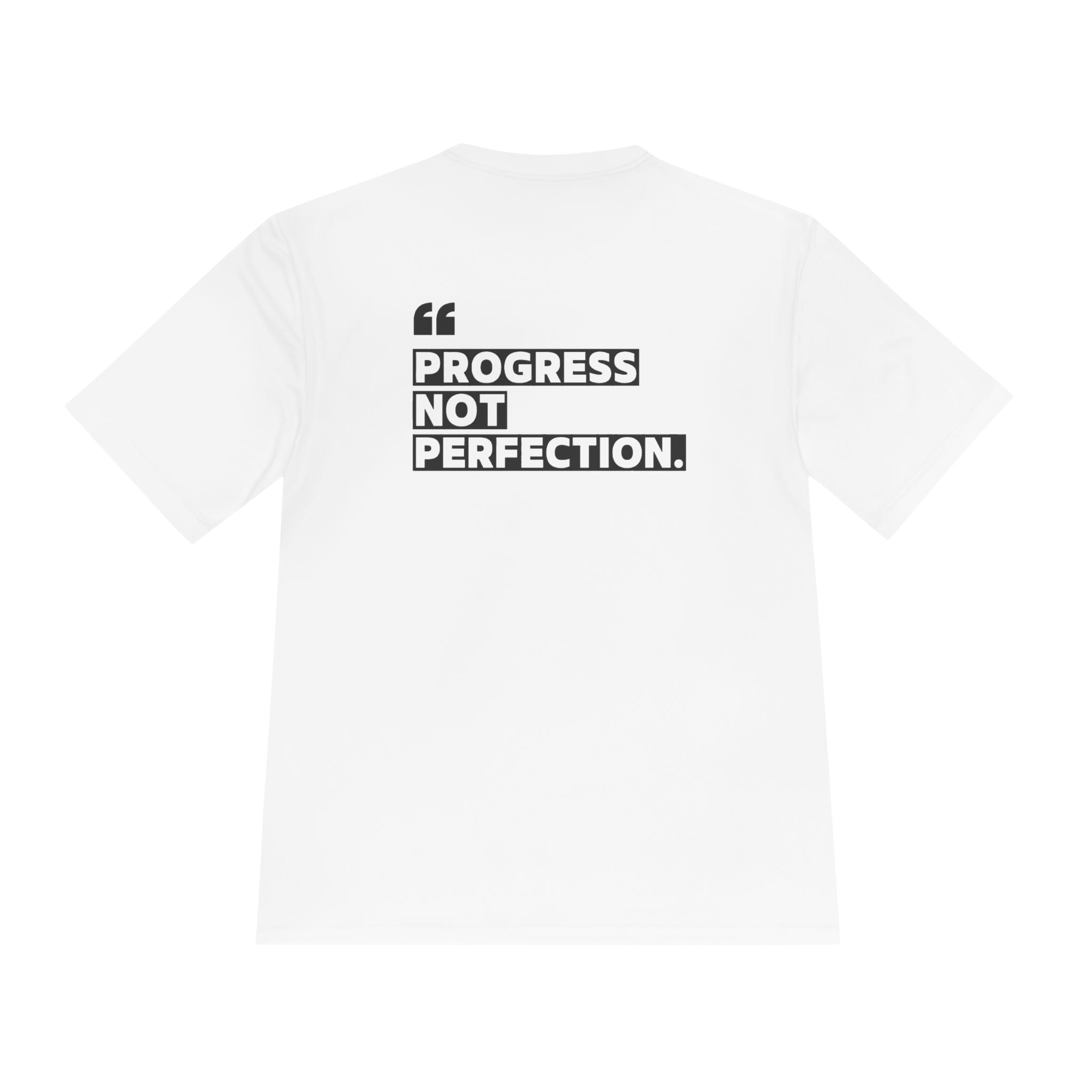 Progress Not Perfection Athletic Tee