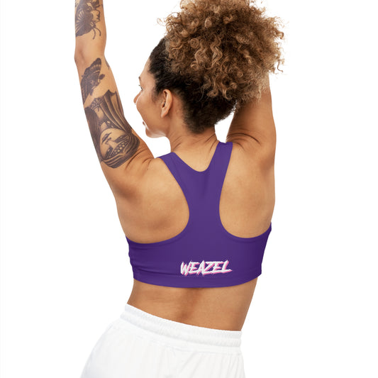 Seamless Sports Bra Purple