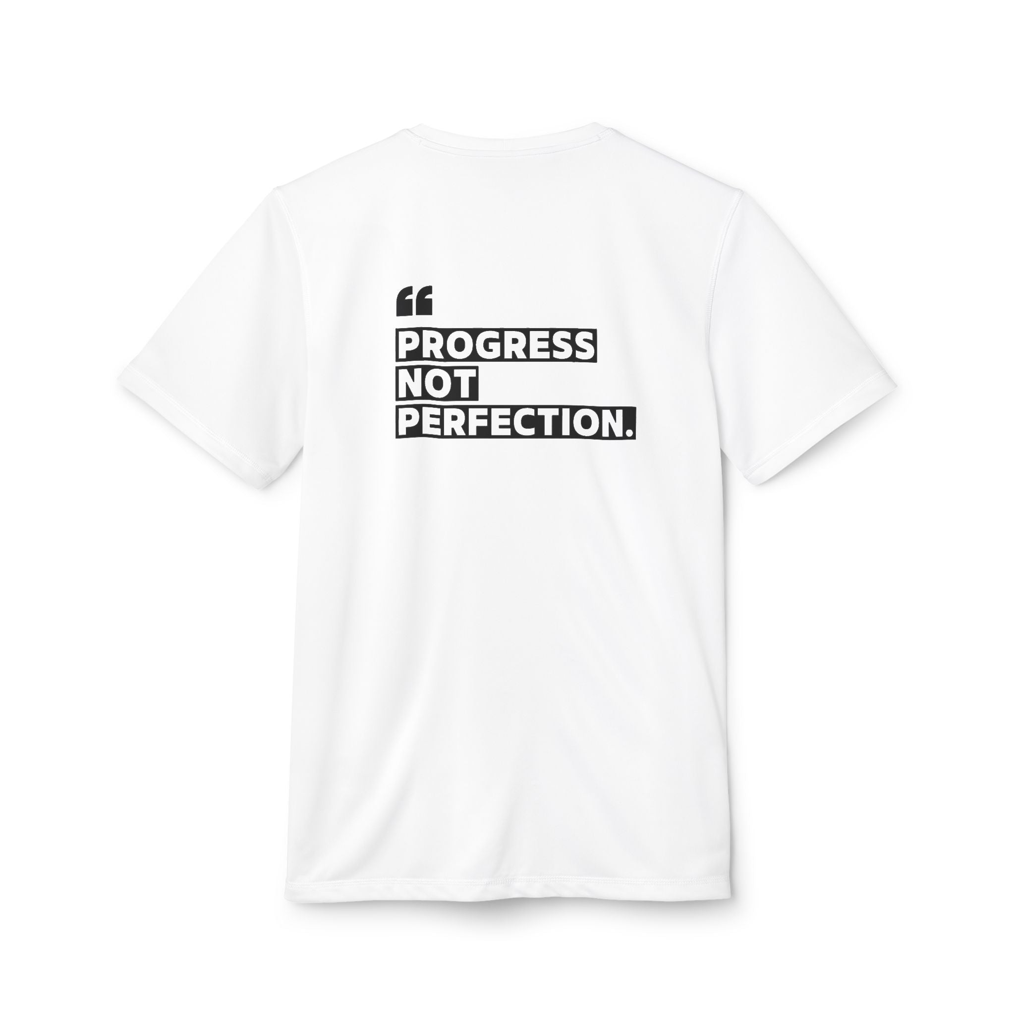 Weazel x Adidas - Progress Not Perfection Motivational Tee