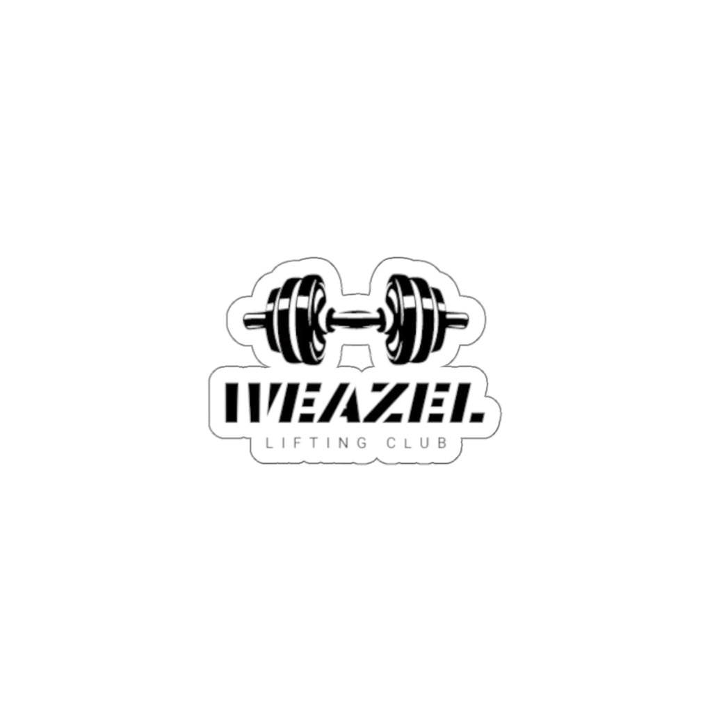 Weazel Lifting Club Sticker