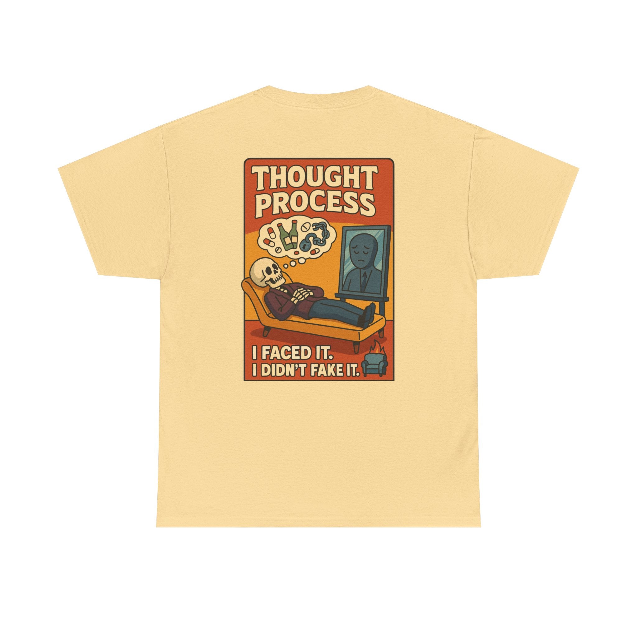 Therapy Session Tee – Facing the Fire