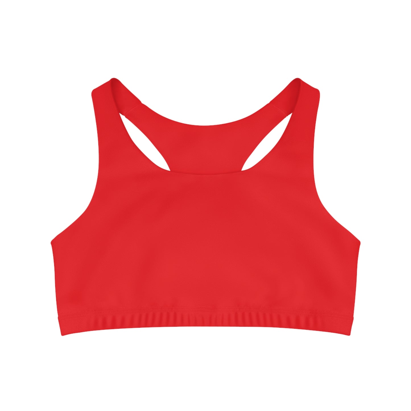 Seamless Sports Bra Red