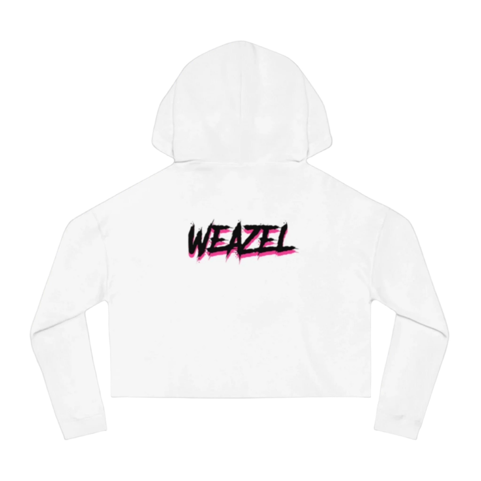 Women's Cropped Hoodie White
