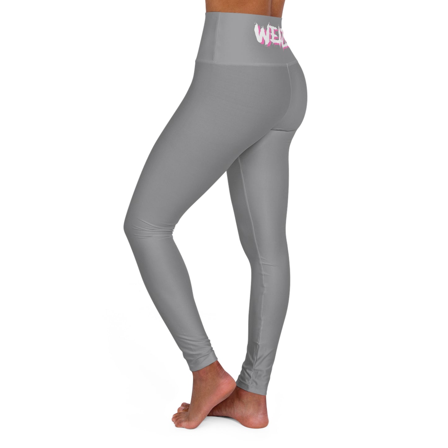 High Waisted Yoga Leggings Grey