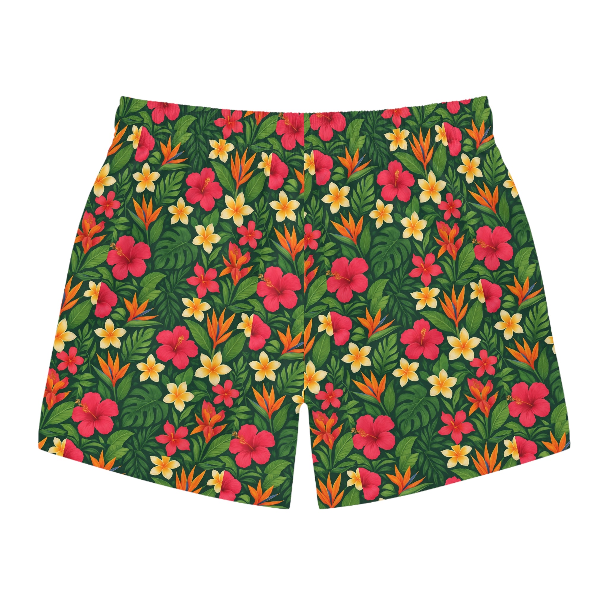 Tropical Heat Swim Trunks – Hibiscus Edition