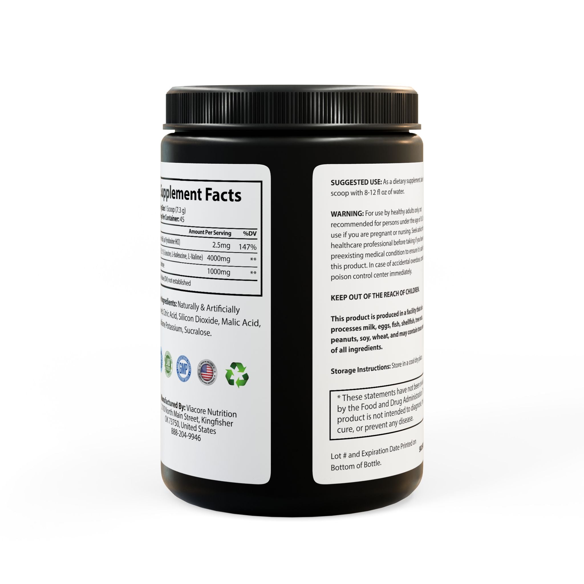 Weazel Watermelon BCAA Supplement