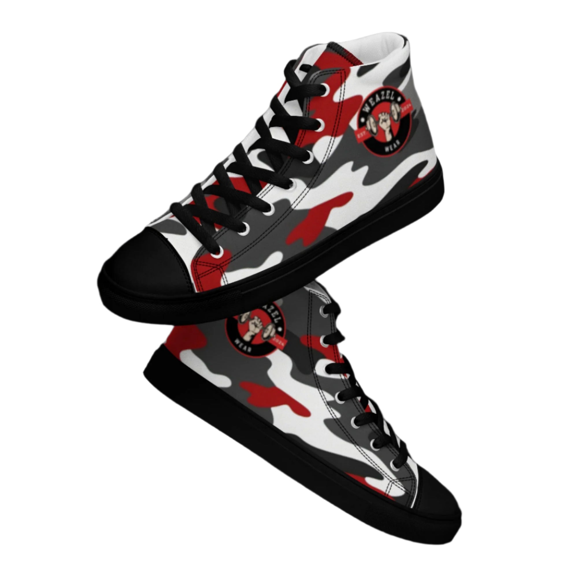 Weazel Men's Camo High Top Sneakers