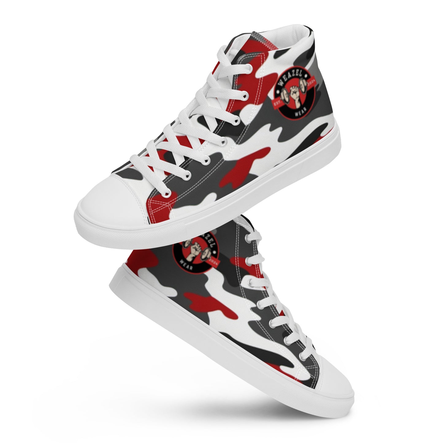 Weazel Men's Camo High Top Sneakers